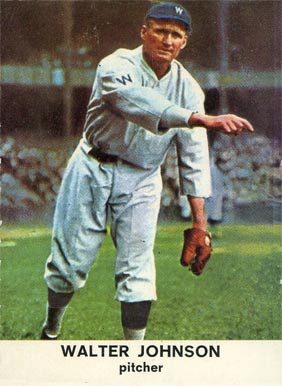 1961 Golden Press Walter Johnson #29 Baseball Card