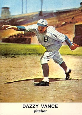 1961 Golden Press Dazzy Vance #26 Baseball Card