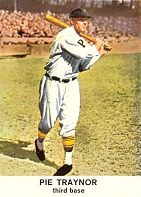 1961 Golden Press Pie Traynor #15 Baseball Card