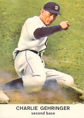 1961 Golden Press Charlie Gehringer #10 Baseball Card