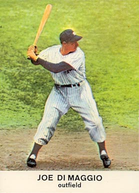 1961 Golden Press Joe DiMaggio #9 Baseball Card