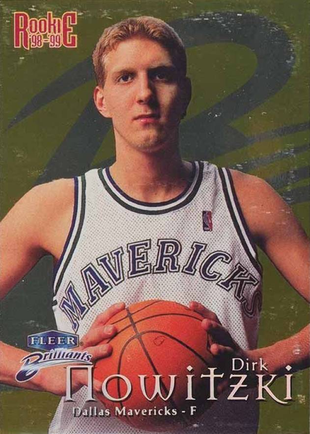 1998 Fleer Brilliants Dirk Nowitzki #109G Basketball Card