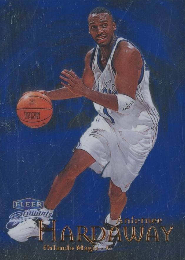 1998 Fleer Brilliants Anfernee Hardaway #8B Basketball Card