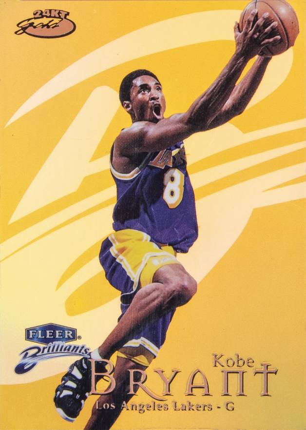 1998 Fleer Brilliants Kobe Bryant #70TG Basketball Card