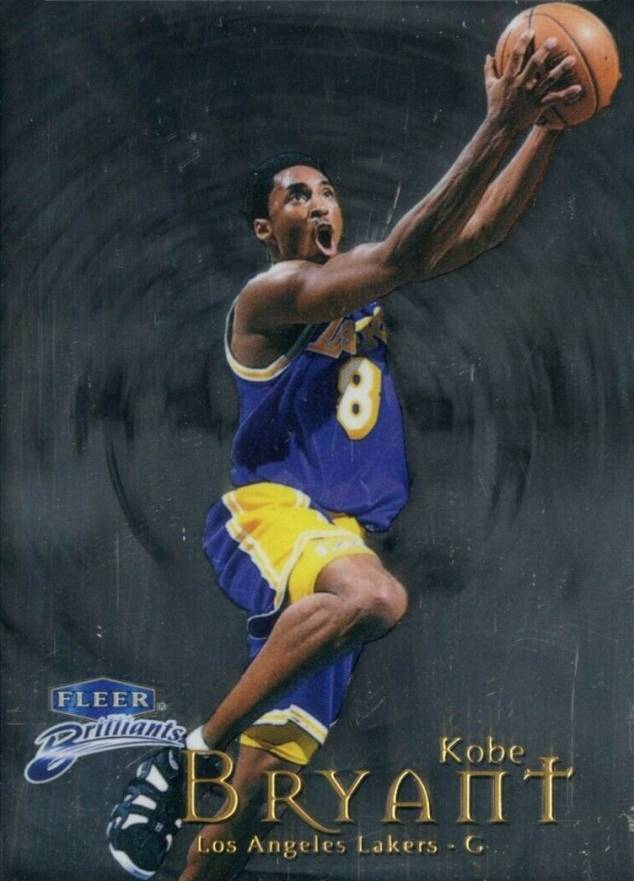 1998 Fleer Brilliants Kobe Bryant #70 Basketball Card
