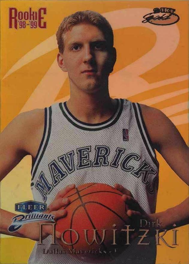 1998 Fleer Brilliants Dirk Nowitzki #109TG Basketball Card