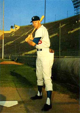 1961 Morrell Meat Dodgers Frank Howard #3 Baseball Card
