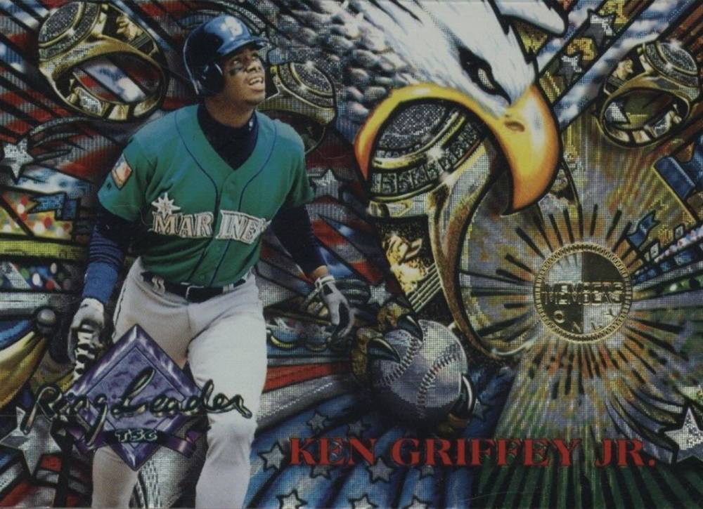1995 Stadium Club Ring Leaders Ken Griffey Jr. #14 Baseball Card