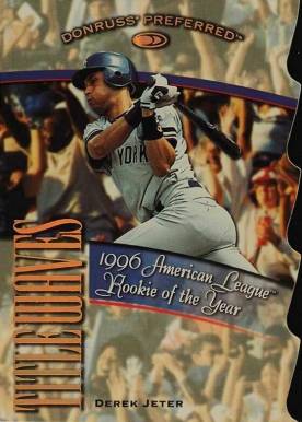 1998 Donruss Preferred Title Waves Derek Jeter #10 Baseball Card