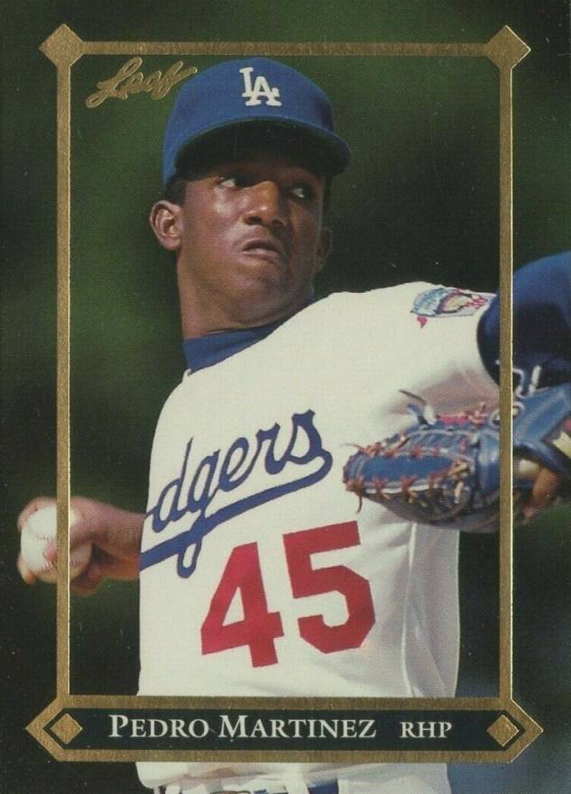 1992 Leaf Gold Rookies Pedro Martinez #BC-3 Baseball Card