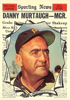 1961 Topps Danny Murtaugh #567 Baseball Card