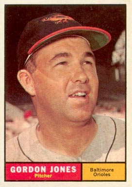 1961 Topps Gordon Jones #442 Baseball Card