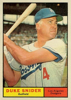 1961 Topps Duke Snider #443 Baseball Card