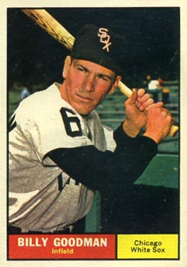1961 Topps Billy Goodman #247 Baseball Card