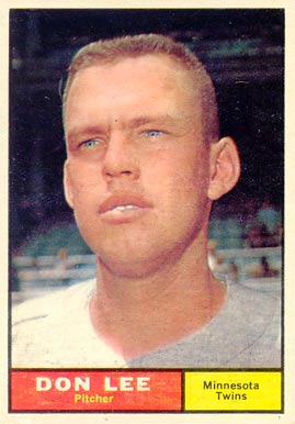 1961 Topps Don Lee #153 Baseball Card