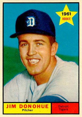 1961 Topps Jim Donohue #151 Baseball Card