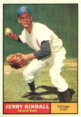 1961 Topps Jerry Kindall #27 Baseball Card
