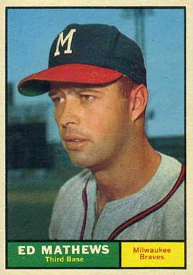 1961 Topps Ed Mathews #120 Baseball Card