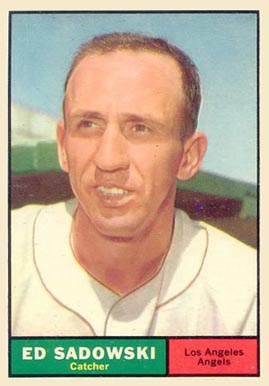 1961 Topps Ed Sadowski #163 Baseball Card
