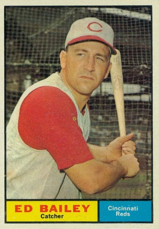 1961 Topps Ed Bailey #418 Baseball Card
