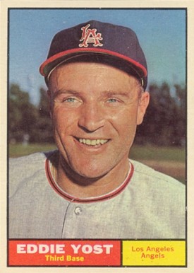 1961 Topps Eddie Yost #413 Baseball Card