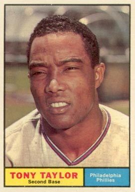 1961 Topps Tony Taylor #411 Baseball Card