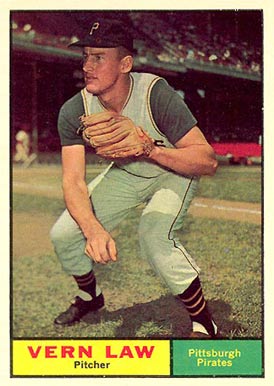 1961 Topps Vern Law #400 Baseball Card