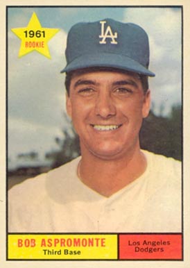 1961 Topps Bob Aspromonte #396 Baseball Card