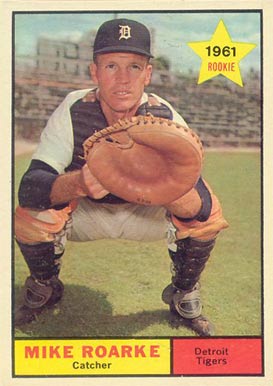 1961 Topps Mike Roarke #376 Baseball Card
