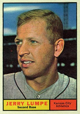 1961 Topps Jerry Lumpe #365 Baseball Card