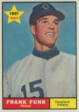 1961 Topps Frank Funk #362 Baseball Card