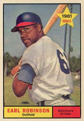 1961 Topps Earl Robinson #343 Baseball Card