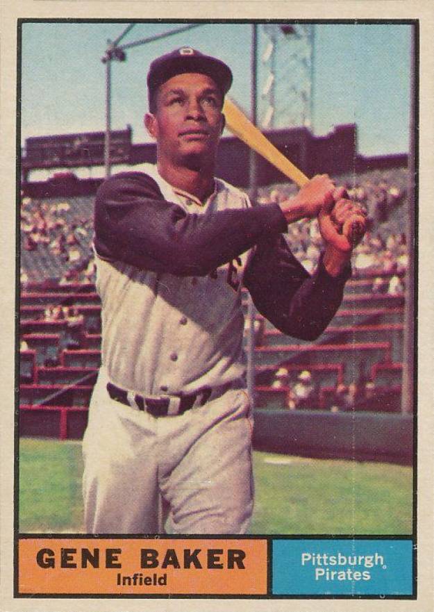 1961 Topps Gene Baker #339 Baseball Card