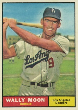 1961 Topps Wally Moon #325 Baseball Card