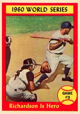 1961 Topps World Series Game #3 #308 Baseball Card