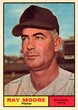 1961 Topps Ray Moore #289 Baseball Card
