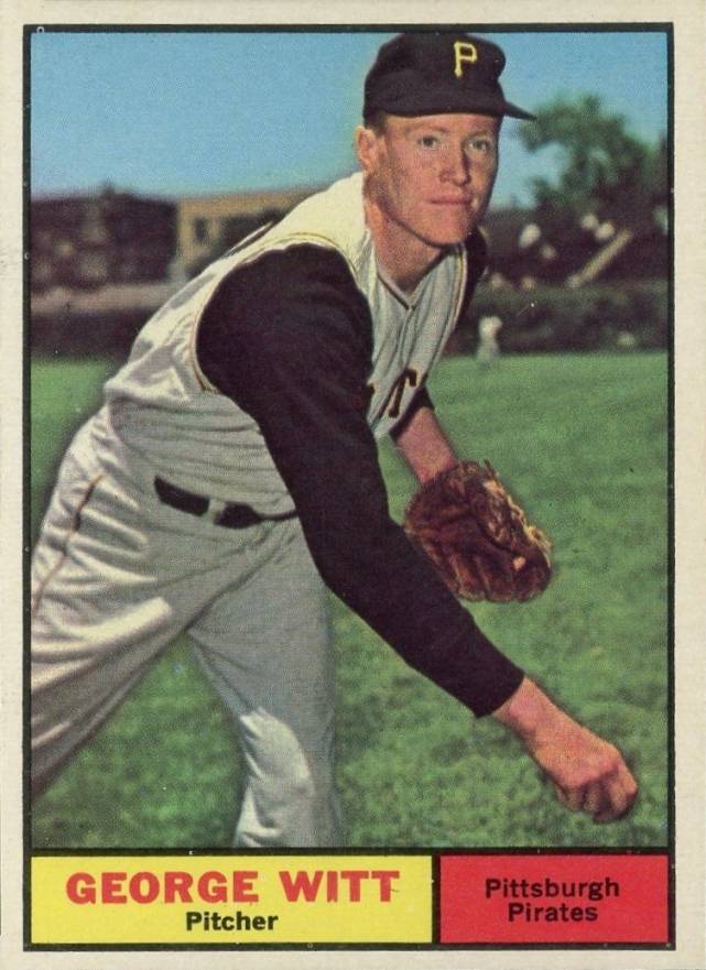 1961 Topps George Witt #286 Baseball Card