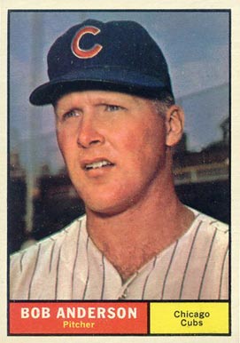 1961 Topps Bob Anderson #283 Baseball Card
