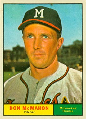 1961 Topps Don McMahon #278 Baseball Card