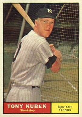1961 Topps Tony Kubek #265 Baseball Card