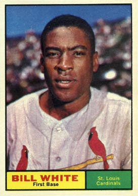 1961 Topps Bill White #232 Baseball Card