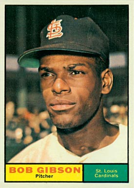 1961 Topps Bob Gibson #211 Baseball Card