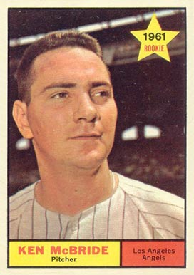 1961 Topps Ken McBride #209 Baseball Card