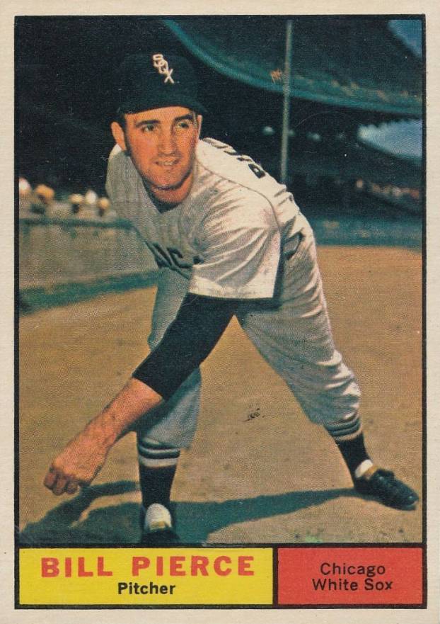 1961 Topps Bill Pierce #205 Baseball Card