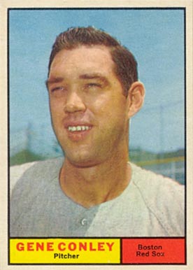 1961 Topps Gene Conley #193 Baseball Card