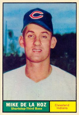 1961 Topps Mike De La Hoz #191 Baseball Card