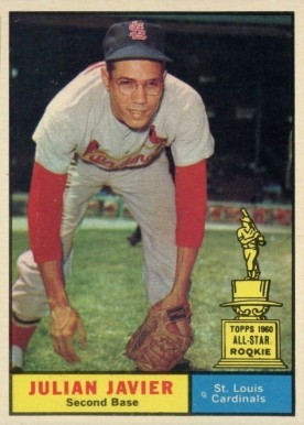 1961 Topps Julian Javier #148 Baseball Card