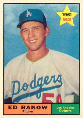 1961 Topps Ed Rakow #147 Baseball Card