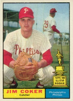 1961 Topps Jim Coker #144 Baseball Card