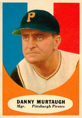 1961 Topps Danny Murtaugh #138 Baseball Card
